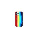 Evelatus Apple iPhone 14 Pro Silicone case Multi-Colored Rainbow