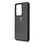 Ferrari Hardcase FEHCAHCS69BK S20 Ultra G988 black|czarny Carbon