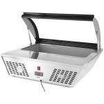 Refrigerator Refrigerator Arktic Adjustable refrigerated salad display with lift-up lid 8x GN 1/6 67L Hendi 233672