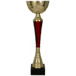 Detail Detail Gold-burgundy metal cup TUMA RD