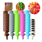 MASTERKIDZ Colored Jumbo Pins for STEM Board 128 pcs. - 6 colors