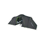 High High Peak dome tent Como 4.0 (dark grey/green, with 2 bedrooms, model 2022)