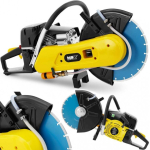 MSW Gasoline Saw Cutting Machine for Concrete, Steel, Brick, 300mm, 2500W