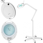 Physa Cosmetic magnifying lamp with magnifying glass, mobile, 5 dpi, 60x LED dia. 127 mm