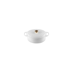 Le Le Creuset Cast iron pot oval 31cm | 6.3L white