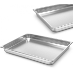 Hendi Dish GN 2/1 Profi Line, height 40 mm, stainless steel