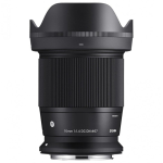 Sigma 16mm F1.4 DC DN | C, Canon RF MILC (Peeglita vahetatavate objektiividega kaamera) Lainurk Must