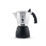 Bialetti Brikka Mokakohvi kann 0,1 l Must, Roostevaba teras