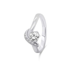 Brilio Brilio Silver Brilio Silver Elegant silver ring with zircons RI048W