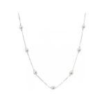 Evolution Evolution Group Silver necklace with 7 real pearls Pavona 22016.1