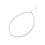 Agate Agate Beads Mineral Necklace with Ruby POL-N12/47L