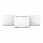 Mercusys HALO H27BE Kaks sagedusala (2,4 GHz / 5 GHz) Wi-Fi 6 (802.11ax) Valge 3 Sisemodem