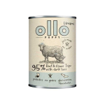 OLLO Puppy Umami veisliha ja Roheline k&otilde;ht koos partide maksaga - niiske koera toit - 850g