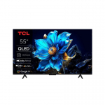 TCL T69C 55T69C teler 139,7 cm (55") 4K Ultra HD Nutiteleri funktsioon WiFi Metallik 350 cd/m&sup2;