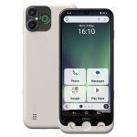 Doro Aurora A30 15,5 cm (6.1") Kaksik-SIM Android 14 4G USB t&uuml;&uuml;p-C 6 GB 128 GB 5000 mAh Valge