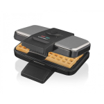 Cloer 1459 c 2 vahvel(id) 1000 W Must, Roostevaba teras