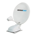 Megasat Caravanman 85 Premium V2 satelliidiantenn 10,7 - 12,75 GHz Valge