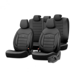 Komplekt Komplekt autoistmete katteid otom inspire 3501 must eco-nahk 3-zip