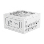 MSI MAG A1000GL PCIE5 WHITE toiteallika komponent 1000 W 24-pin ATX ATX Valge