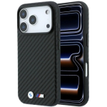 Dėklas Dėklas BMW M Carbon Metal Logo MagSafe jaoks iPhone 18 Pro Max must