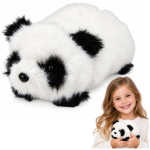 Lean Lean Toys Pl&uuml;&uuml;&scaron;m&auml;nguasi panda, must ja valge, 16 &times; 10 &times; 8 cm