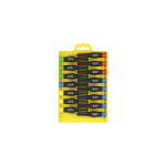 Precision Precision chisel kit, 15 chisels, grooves / philips / torx / hex DELTACOIMP / VK-250