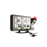 Led Led alarm clock with izoxis 19576 projector