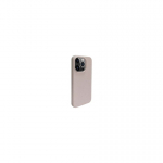 iLike Apple iPhone 14 Pro Silicone plastic case Eco Print Design Beige