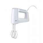 Braun HM 3135 WH K&auml;simikser 500 W Hall, Valge