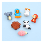 IWAKO erasers - puzzle set "Animals in the forest"
