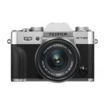 Fujifilm X -T30 II + 15-45mm MILC-kere 26,1 MP X-Trans CMOS 4 9600 x 2160 pikslit H&otilde;be, Must