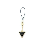 Guess zawieszka GUCPMTDCK Phone Strap Triangle Diamond Charm wit