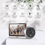 EZVIZ CS-DP2 Wire-free Peephole Doorbell 3MP, IP54, Touch