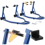 MSW Motorcycle lift stand, front and rear, up to 200 kg SET
