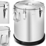 Royal Royal Catering Gastronomic thermos for food transport, stainless steel, 36 L