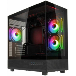 GSI GSI SmartAssembly ARGB Glass Micro-ATX Case - 650W Bronze