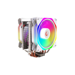 Rampage Octagon C60 Chłodzenie procesora LGA 1700/AM5 1800RPM 2 wentylatory 120mm ARGB biały