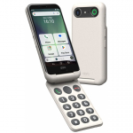 Doro Aurora A20 11,4 cm (4.5") Kaksik-SIM Android 14 4G USB t&uuml;&uuml;p-C 4 GB 64 GB 3000 mAh Must, Valge