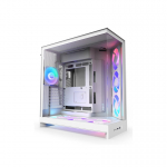 NZXT H9 Flow RGB+ Midi Tower Valge
