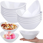 REGULAARNE REGULAARNE 3 tk dip ovalne kauss 10 cm koorevalge portselan