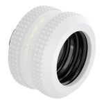 &bdquo;Barrow &bdquo;Barrow Hardtube&ldquo; &uuml;hendus 14 mm, G1/4 tolli &uuml;hendus - valge
