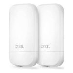 ZYXEL ZYXEL NWA55AXPTP, 2X2 MU-MIMO, SISSETOODE ANTENN, PUNKTIST PUNKT, V&Auml;LJAS IP55, POE+ (802.3AT), S&Otilde;LTUMATU/NEBULA CLOUD HALDUS KOO