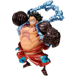 Banpresto One Piece King of Artist Monkey D Luffy Gear 4 Boundman figuur 17 cm