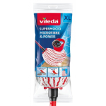 Vileda VI158455 mopp Kuiv & m&auml;rg Punane, Valge