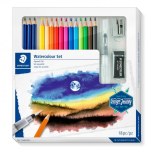 Staedtler 146 10C Must, Sinine, Bordoo, Pruun, Roheline, Helesinine, Heleroheline, Mauve, Oranž, Virsik, Punane, Kollane 15 tk