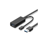 Ugreen 20827 USB-kaabel 10 m USB 3.2 Gen 1 (3.1 Gen 1) USB A USB A/Micro-USB B Must