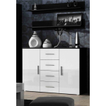 Cama UNI CZ/BI puhvetkapp elutuppa 2 uks(ed)