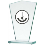 Detail Detail Engraved glass trophy