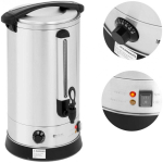 Royal Royal Catering Warnik podgrzewacz do wody grzańca důwzne ścianki steel 20.5L 2500 W