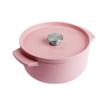 KitchenAid 3.3L Dried Rose cast iron pot